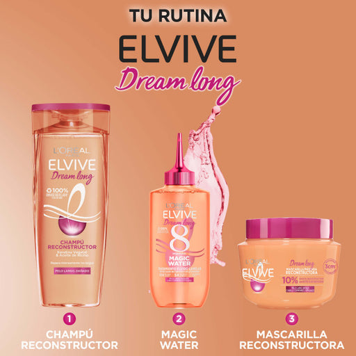 Set Dream Long Shampoo + Magic Water Treatment: Set 2 prodotti - Elvive - 2