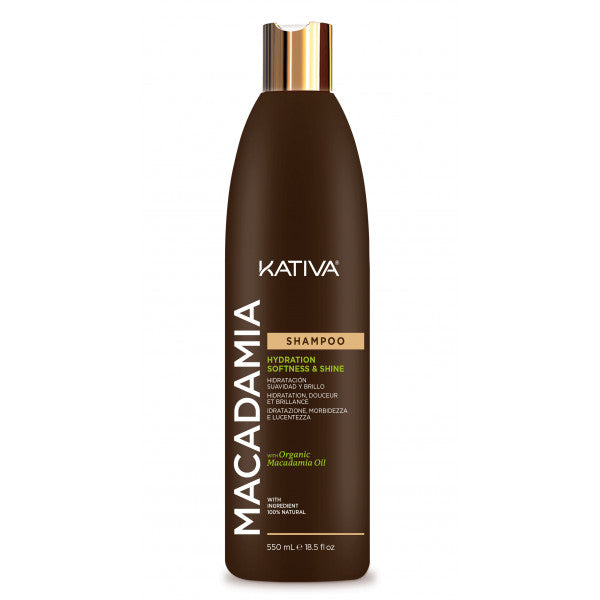 Shampoo Idratante alla Macadamia - Kativa : 550 ML - 1