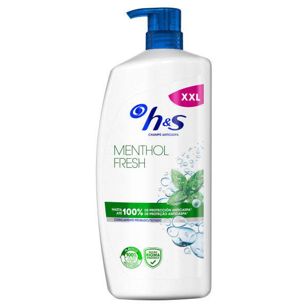 Shampoo Mentolo Rinfrescante - Head & Shoulders : 1000 ml - 9