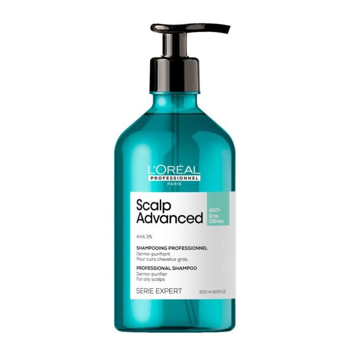 Shampoo Expert Scalp Advanced Anti Grasso - L'oreal Paris : 500 ml - 1