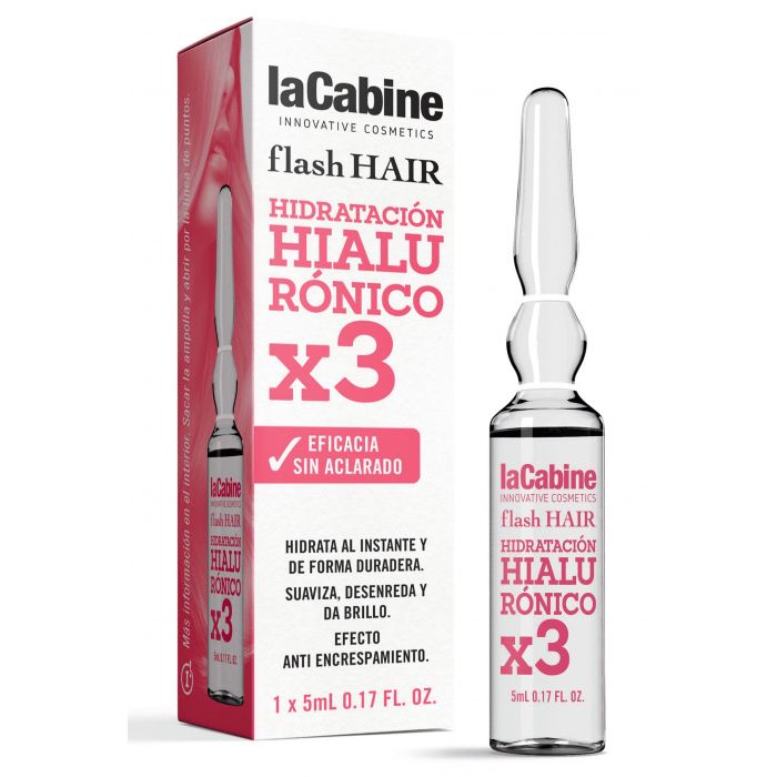Fiale Capelli Idratazione Acido Ialuronico Flash Hair - La Cabine - 1