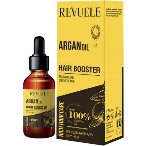 Olio per capelli per capelli danneggiati Olio di argan - Revuele - 1