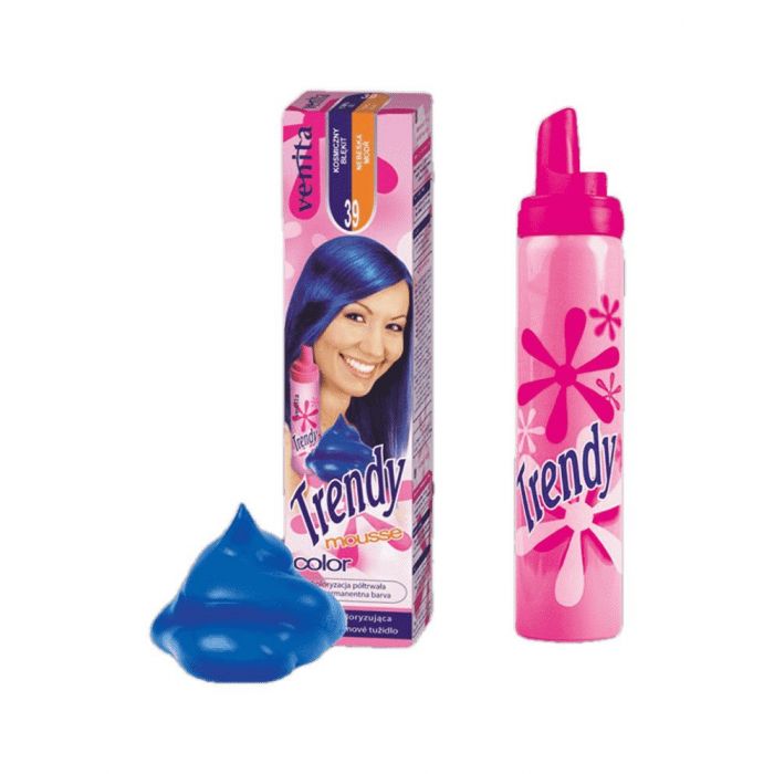 Schiuma colorante alla moda per mousse - Venita : 39 Cosmic Blue - 1