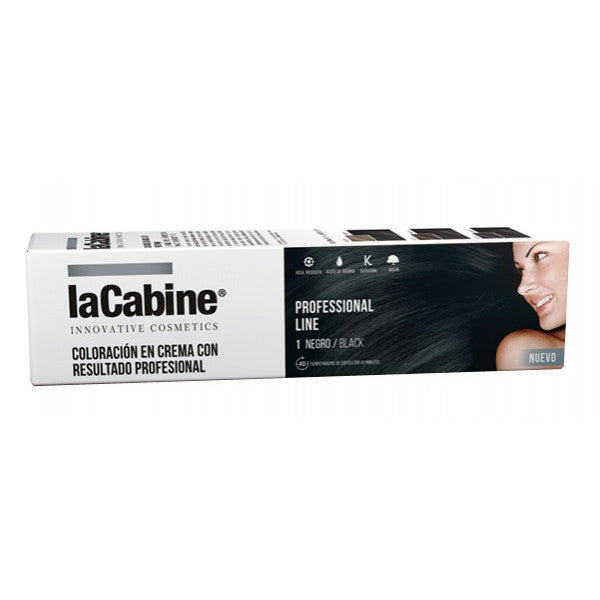 Crema Colorante Linea Professionale - La Cabine : 1 Negro - 1