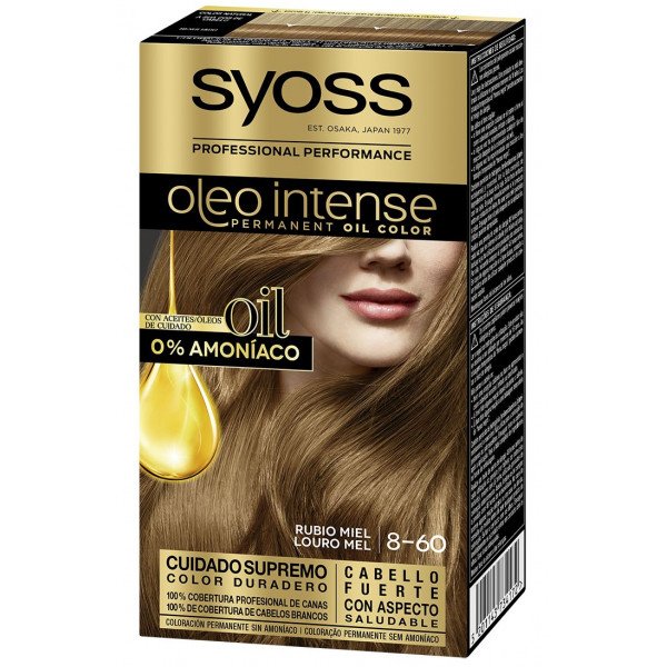 Olio colorante intenso - Syoss: 8-60 Rubio Miel - 15