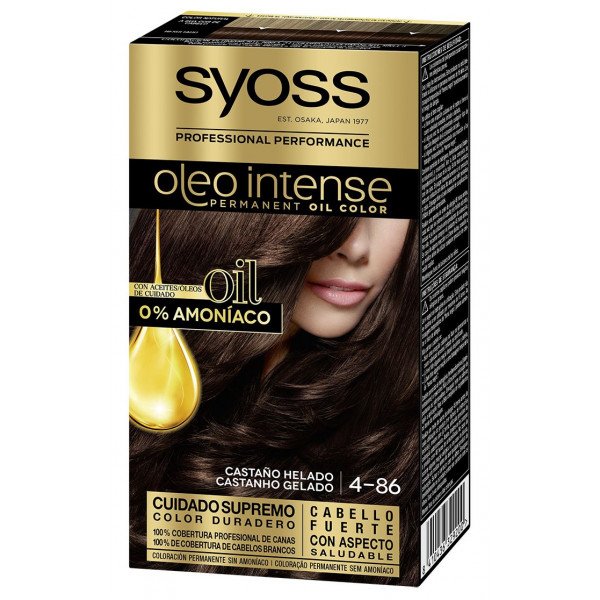 Olio colorante intenso - Syoss: 4-86 Castaño Helado - 3