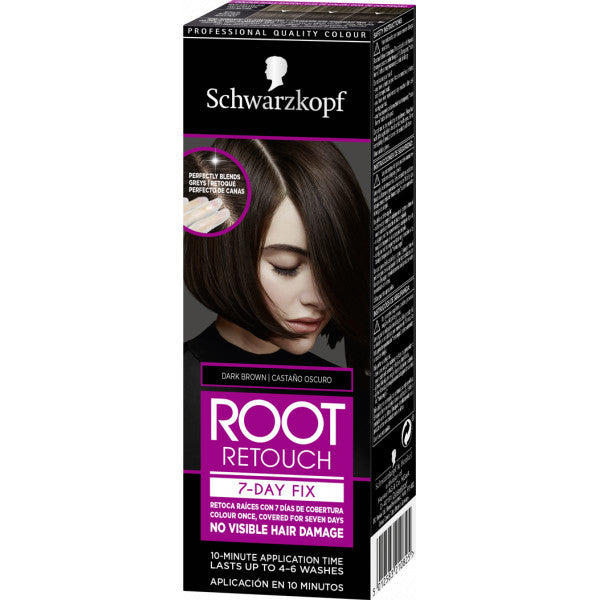 Ritocca Radici Root 7day Fix - Schwarzkopf : Castaño Oscuro - 1
