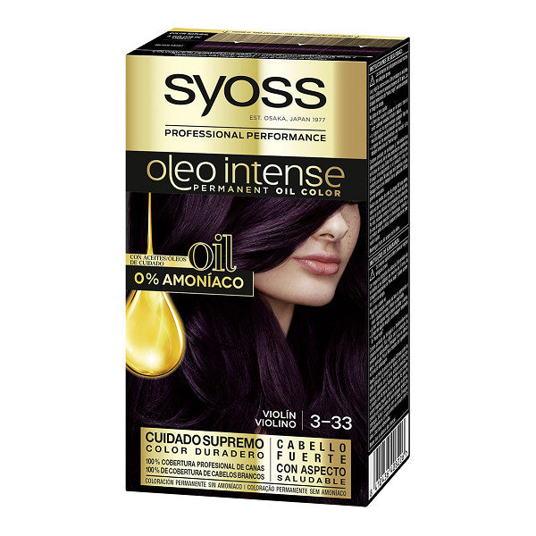 Olio colorante intenso - Syoss: 3-33 Violín - 18