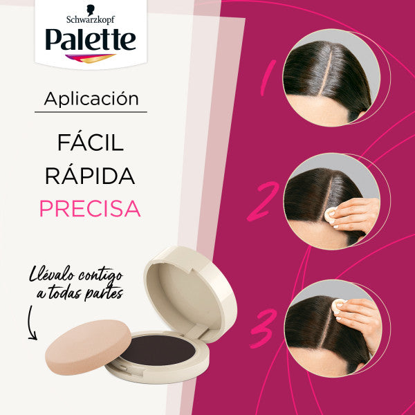 Ritocco Radici Palette Compatta Ritocco Radici Compatto - Schwarzkopf : Rubio Oscuro - 2