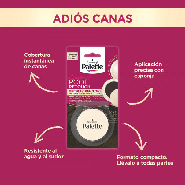 Ritocco Radici Palette Compatta Ritocco Radici Compatto - Schwarzkopf : Rubio Oscuro - 3