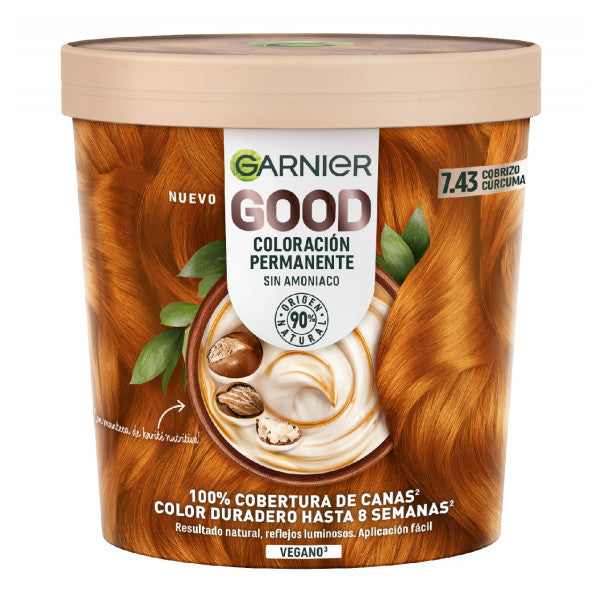 Buon Colore Permanente senza Ammoniaca - Garnier : 7.43 - 1