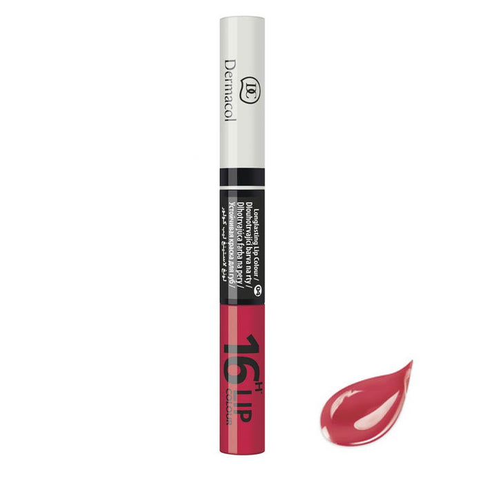 Rossetto a lunga tenuta - Colore labbra 16 ore - Dermacol : labial líquido 16h - 04 - 1