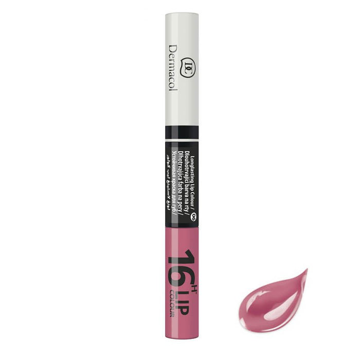 Rossetto a lunga tenuta - Colore labbra 16 ore - Dermacol : labial líquido 16h - 06 - 1