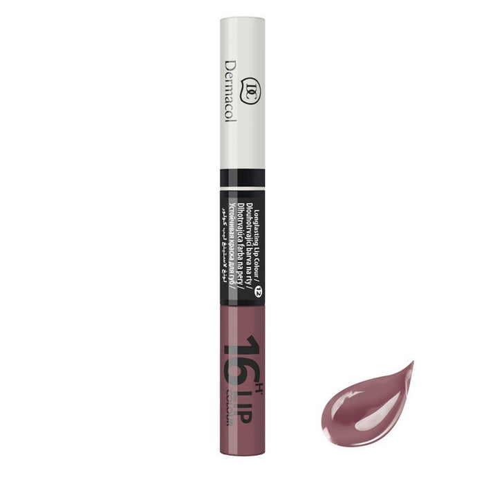 Rossetto a lunga tenuta - Colore labbra 16 ore - Dermacol : labial líquido 16h - 12 - 1