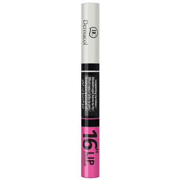 Rossetto a lunga tenuta - Colore labbra 16 ore - Dermacol : 16h Lip Color Labial Líquido 18 - 1