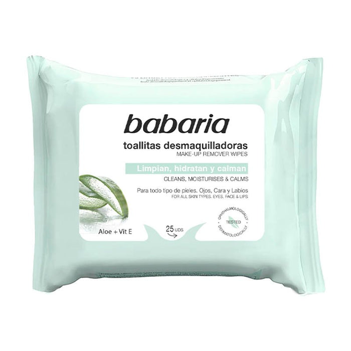 Salviettine struccanti - Aloe Vera - Babaria - 1