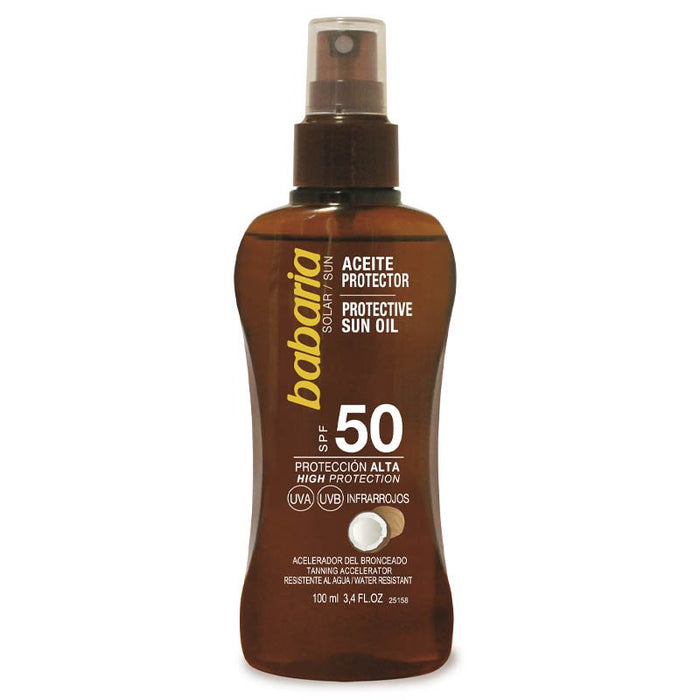 Spray per la protezione solare al cocco Spf50 - Babaria - 1