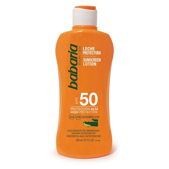 Leche Protettore Solare Spf50 Aloe Vera - Babaria - 1
