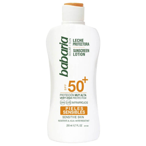 Latte Protezione Solare Spf50 - Pelle Sensibile - Babaria - 1