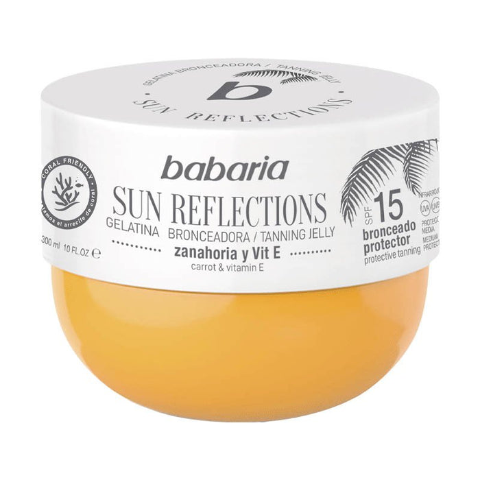 Gelatina Abbronzante Carota e Vitamina E Spf15 - Riflessi di Sole - Babaria - 1