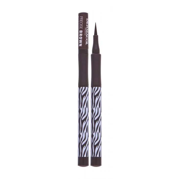 Eyeliner con pennarello di precisione - nero - Dermacol : Precise Brown Delineador - 1