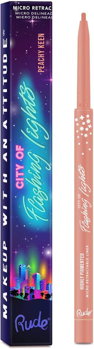 Delineador City of Flashing Lights - Rude Cosmetics - Rude : Peachy Keen - 1