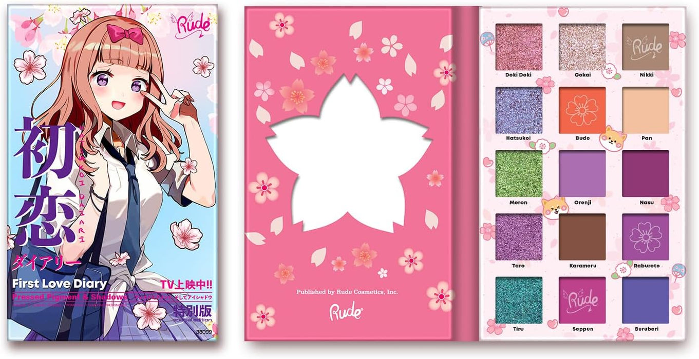 Palette di Ombretti Manga Collection - Rude : First Love Diary - 1