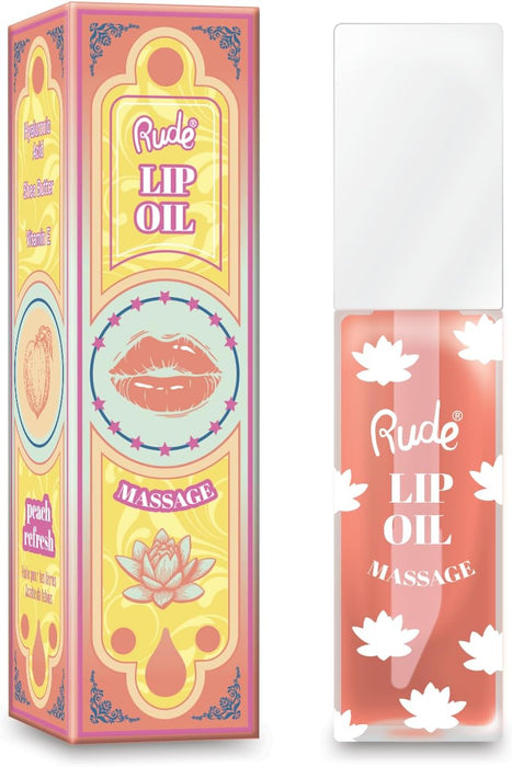 Olio Labbra Massaggiante - Rude : Peach Refresh - 1