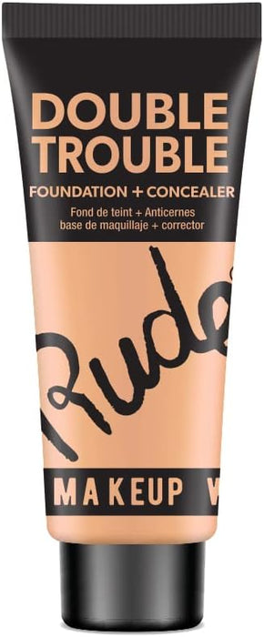Fondotinta e Correttore Double Trouble 30ml - Rude : Vanilla 07 - 1