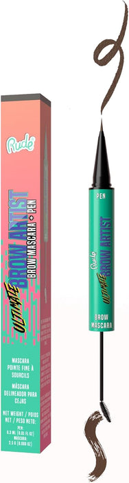 Matita e Mascara per Sopracciglia - Ultimate Brow Artist - Rude : Neutral Brown - 1
