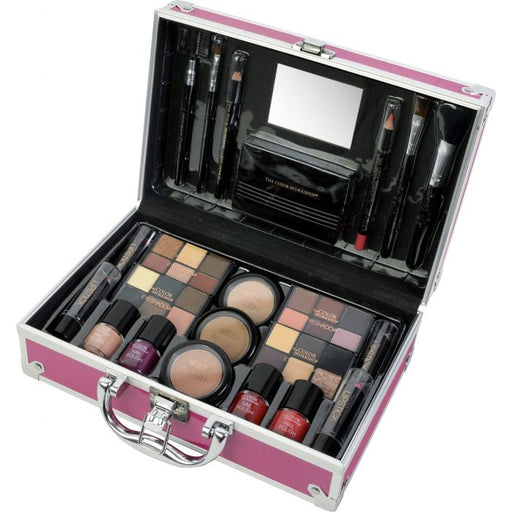 Set di astucci per trucchi - Bon Voyage Rose Pink - The Color Workshop - 1