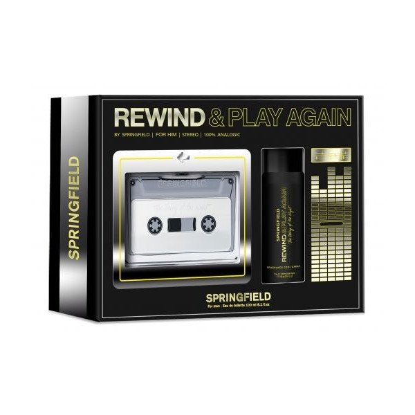 Springfield Rewind &amp; Play Again Black Estuche - Puig - 1