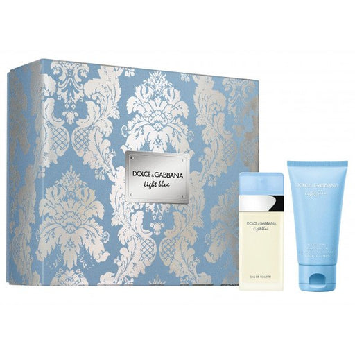 Custodia azzurra - Dolce & Gabbana : Tamaño EDT 25ML + Body Lotion 50ML - 1