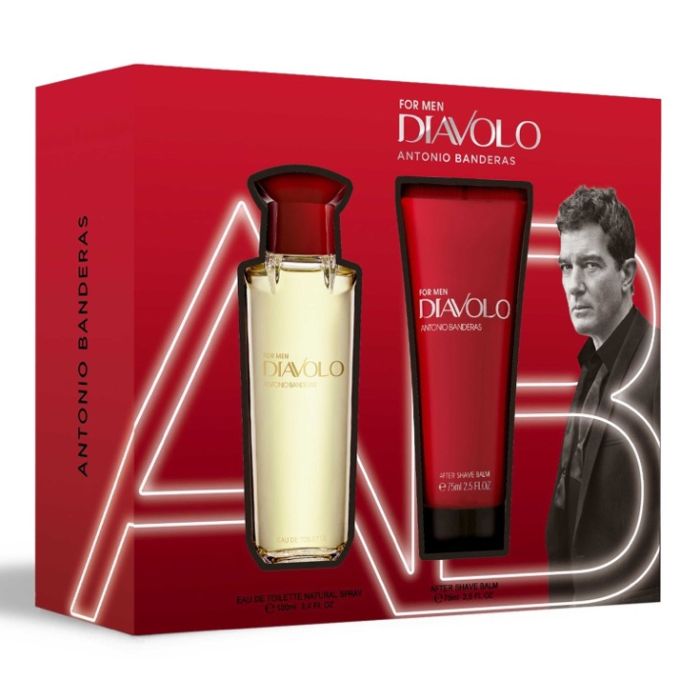 Diavolo Set Eau de Toilette: Edt 100ml + Deodorante 150ml - Antonio Banderas - 1