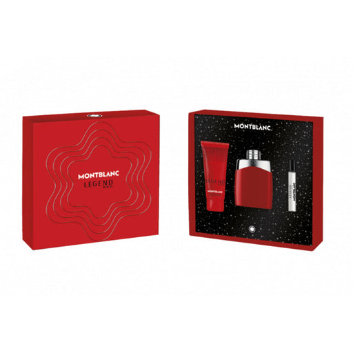 Legend Red Edp: Edp 100ml + Gel 100ml + Mini - Montblanc - 1