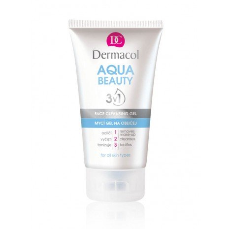 Gel detergente viso 3 in 1 - Aqua Beauty - Dermacol - 1