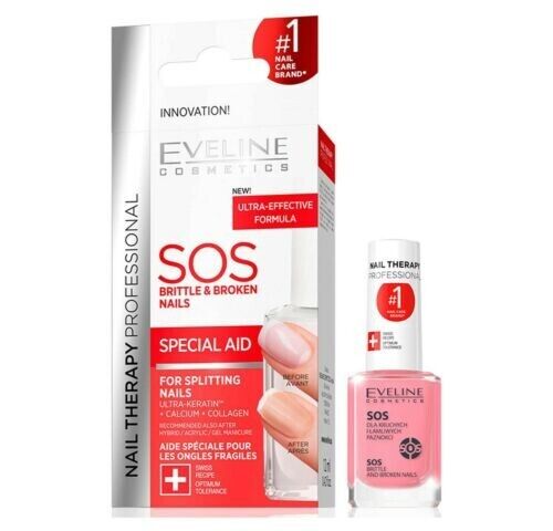 Trattamento per unghie fragili e fragili - Nail Therapy SOS - Eveline - 1