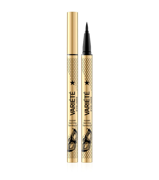 Eyeliner Waterproof Variete Ultra Black - Eveline - 1