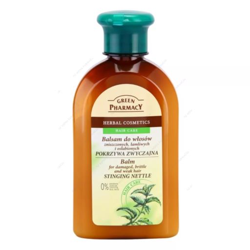 Balsamo per capelli danneggiati all'ortica - Green Pharmacy - 1