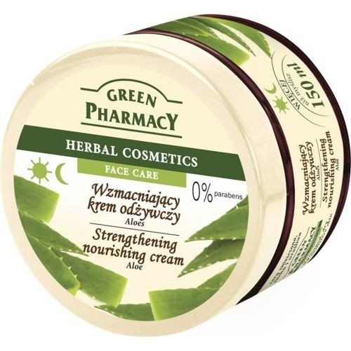 Crema viso rinforzante e nutriente per pelli secche Aloe Vera - Green Pharmacy - 1