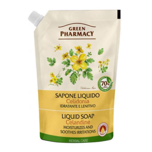 Sapone liquido Celandina Doypack - Green Pharmacy - 1