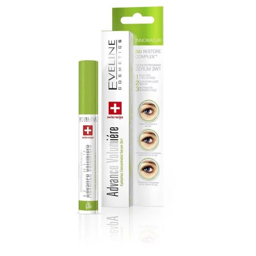 Siero Concentrato per Ciglia 3 in 1 - Advance Volumiere - Eveline - 1