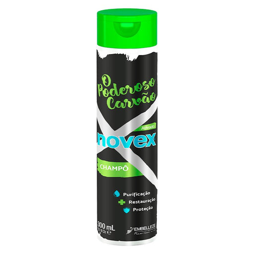 Shampoo al carbone attivo - Purifica, protegge e ripristina - Novex - 1