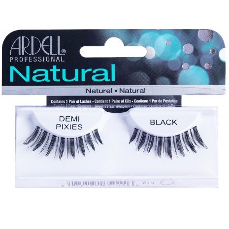 Ciglia finte - Natural Demi Pixies Black - Ardell - 2