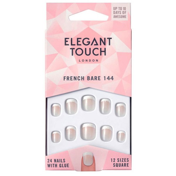 Unghie finte French Bare 144 - Elegant Touch - 1