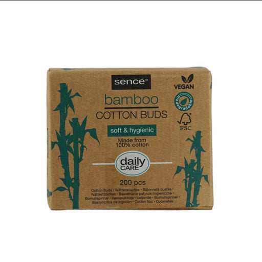 Cotton Fioc Orecchie con Asta di Canne da Zucchero - Sence Beauty - 1