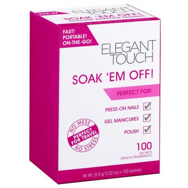 Dissolvente per smalto Soak 'em Off! - Elegant Touch - 1