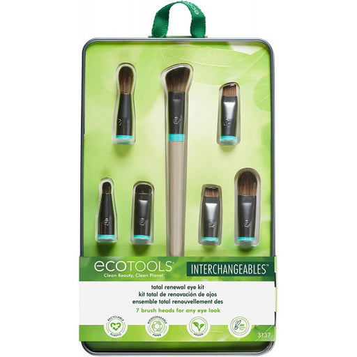 Set di Pennello + 7 Testine Interchangeable Total Renewal - Ecotools - 1