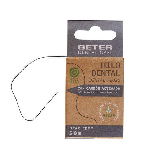 Filo Interdentale con Carbone Attivato Dental Care - Beter - 1