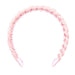 Hairhalo Eat, Pink, and Be Merry Diadema Ajustable: Rosa - Invisibobble - 1